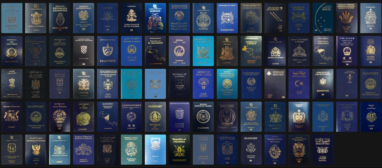 پاسپورت های کشورهای دنیا چه رنگی اند؟