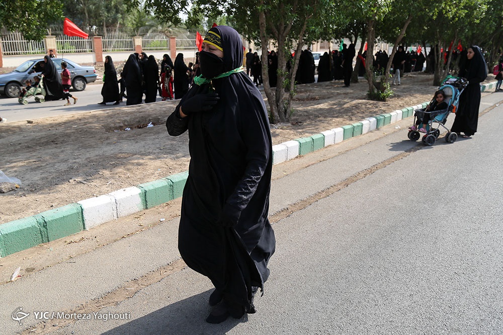 آغاز حرکت کاروان پیاده روی اربعین از ملاشیه خوزستان