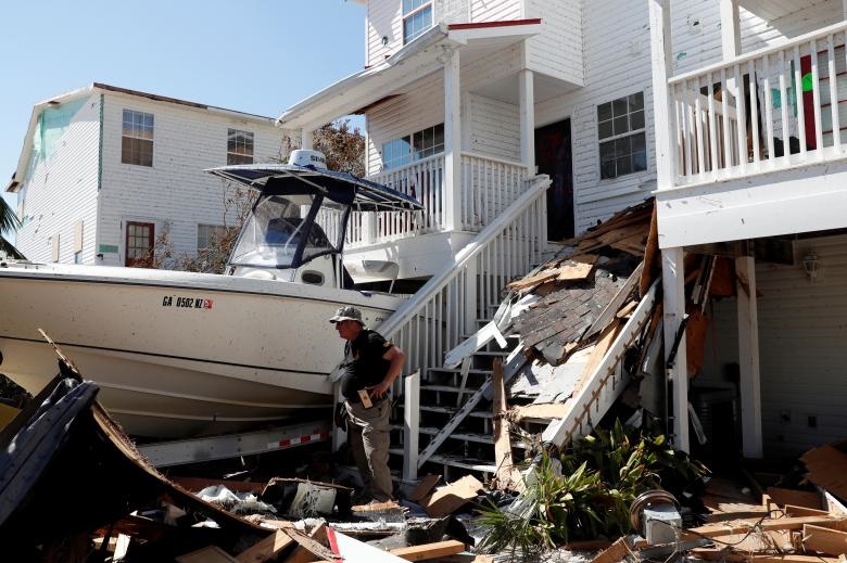 وضعیت فلوریدا یک هفته پس از  وقوع طوفان مایکل