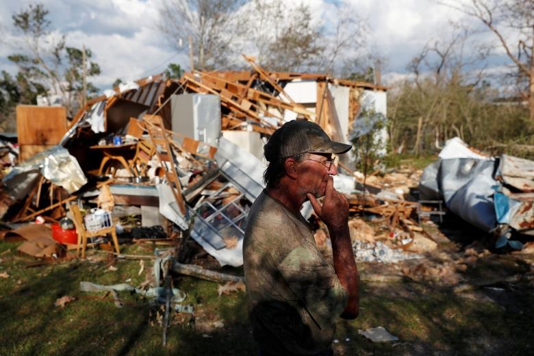 وضعیت فلوریدا یک هفته پس از  وقوع طوفان مایکل
