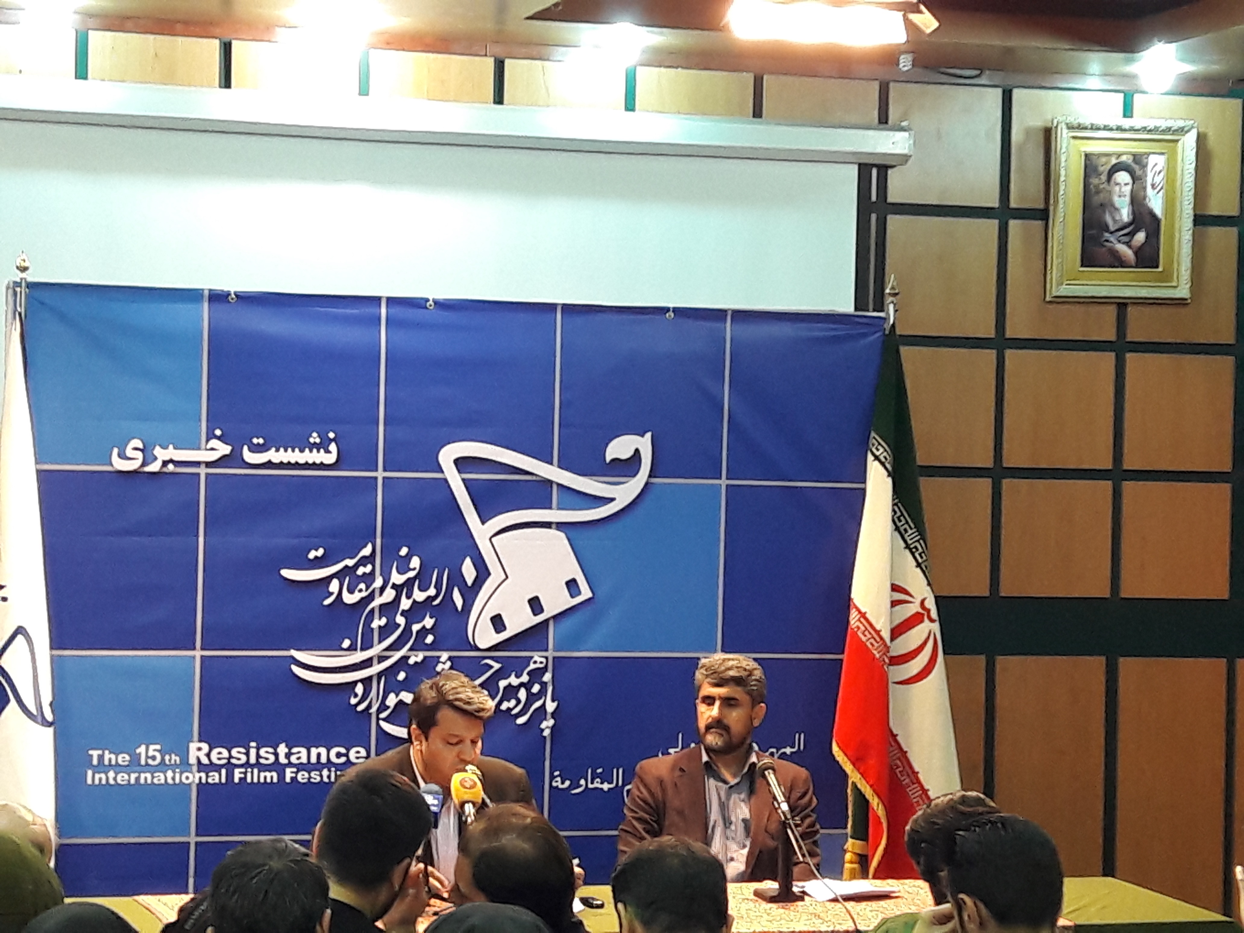 محمد خزاعی در نشست جشنواره فیلم مقاومت