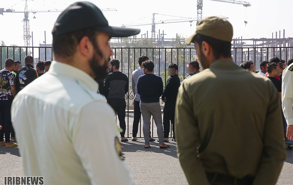 مرحله چهارم طرح سراسری دستگیری اراذل و اوباش و مزاحمین محلات تهران