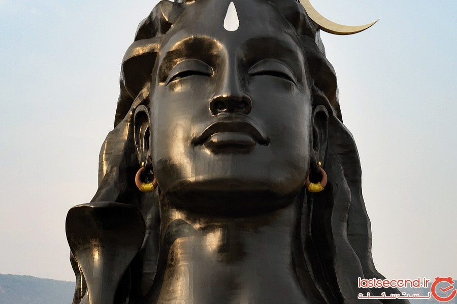 رونمایی از مجسمه 34 متری شیوا در هند