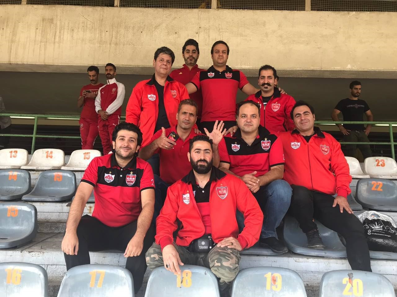هواداران پرسپولیس در ورزشگاه آزادی