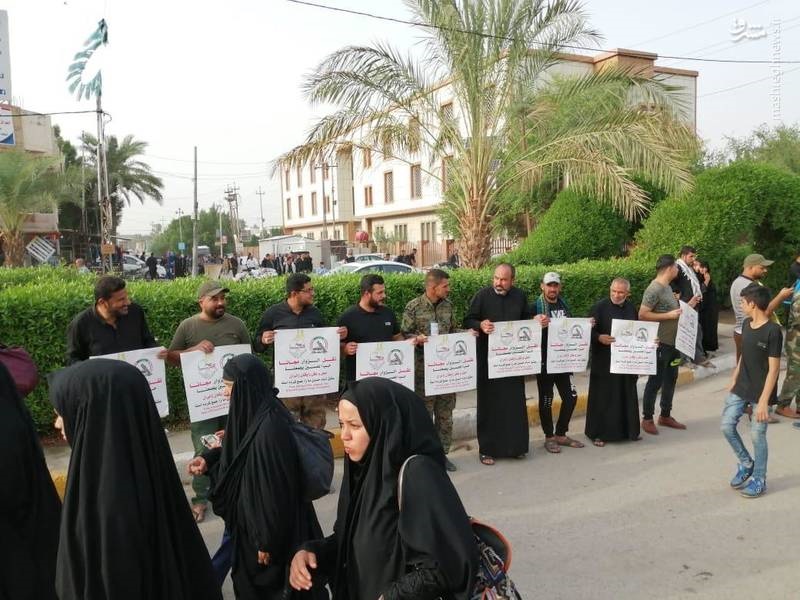 حمل و نقل رایگان زائران امام حسین (ع) توسط نیروهای حشدالشعبی عراق