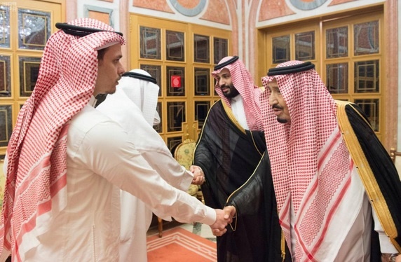 بن سلمان و سلمان بن عبدالعزیز پادشاه و ولیعهد عربستان