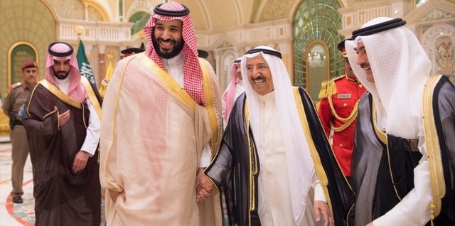 گزارش متناقض بن سلمان از سفر خود به کویت