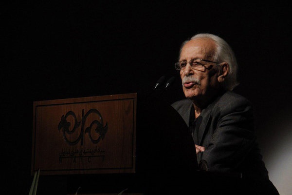 عباس خوشدل در مراسم یادبود نادر گلچین