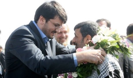 احمدی نژاد و بذرپاش