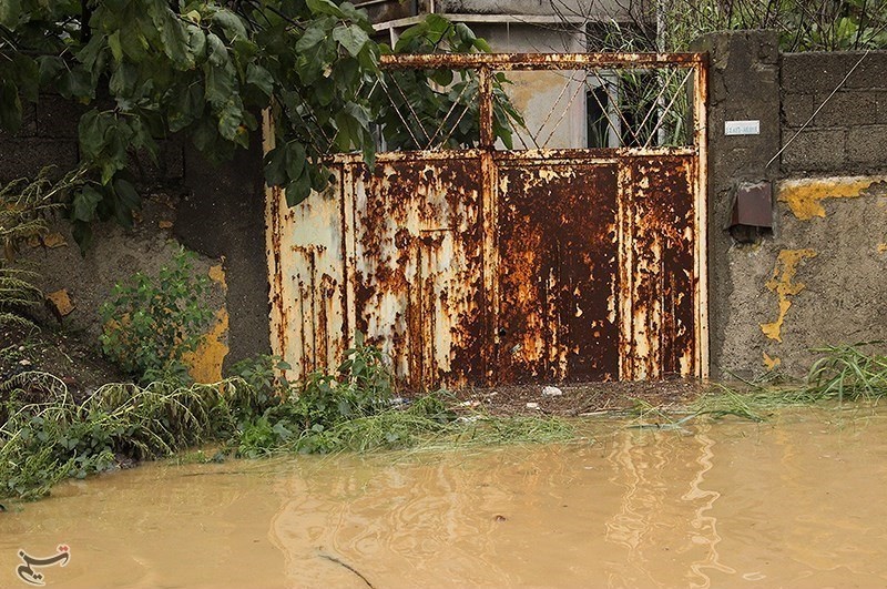 سیلاب و آب گرفتگی منازل در رودسر گیلان
