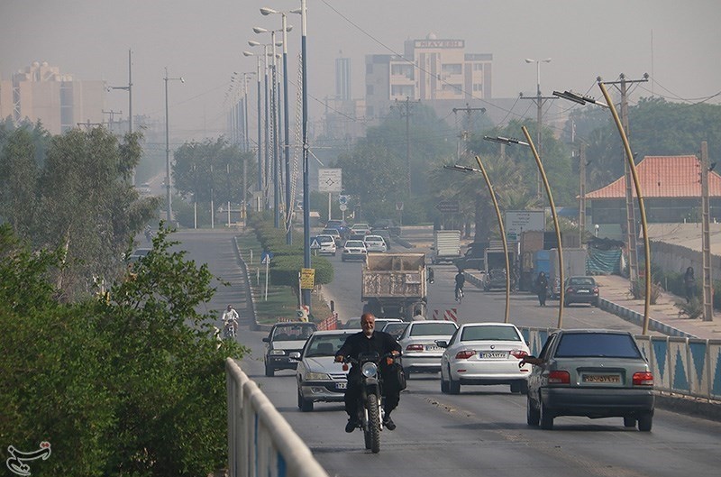آلودگی هوای خرمشهر