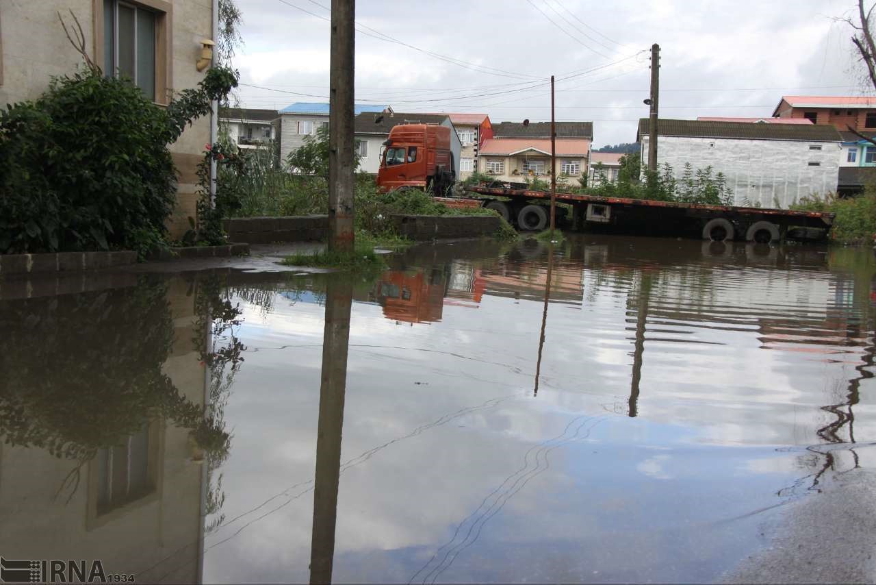 سیلاب و آبگرفتگی در آستارا