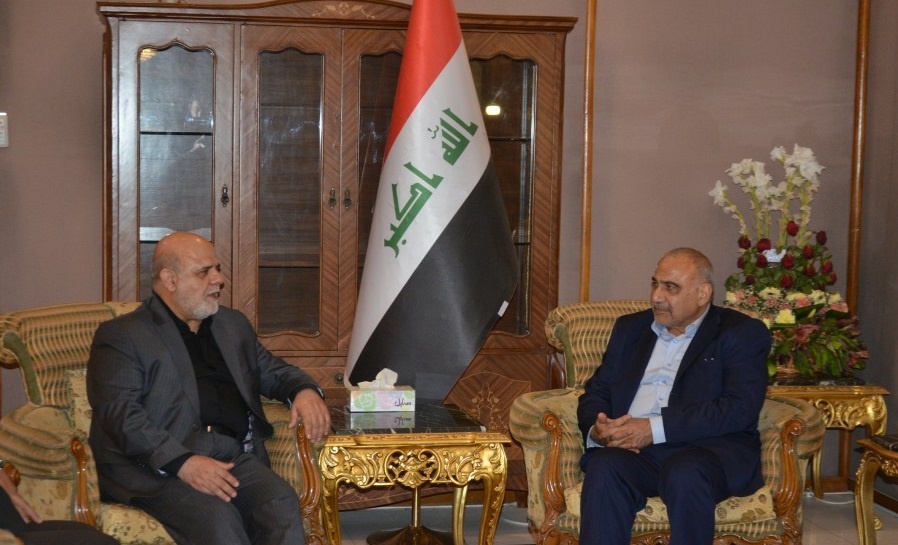 اولین دیدار سفیر ایران با نخست‌وزیر جدید عراق