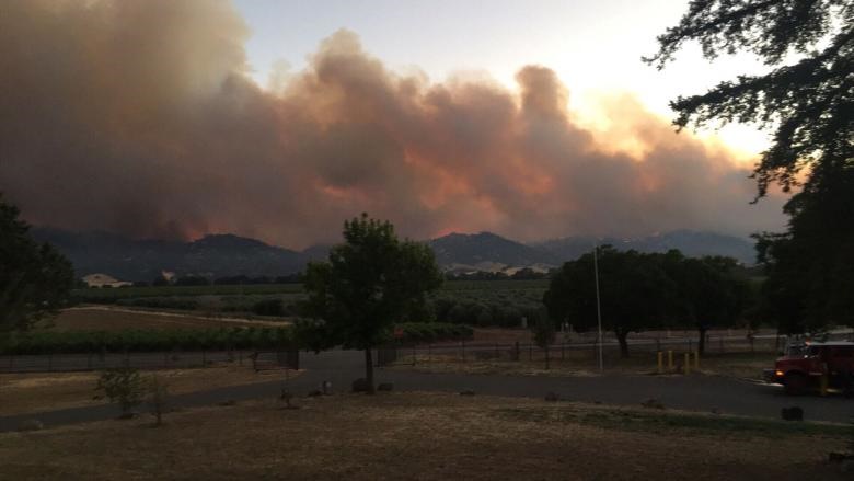 آتش‌ سوزی در کالیفرنیا