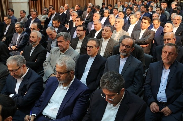 دیدار وزیر امور خارجه، سفیران و مسئولان نمایندگی‌های ایران در خارج از کشور با رهبر معظم انقلاب اسلامی