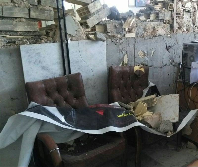 خسارت زلزله 5.9 ریشتری در کرمانشاه