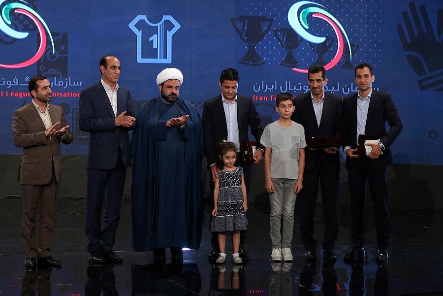 مراسم برترین های فوتبال ایران