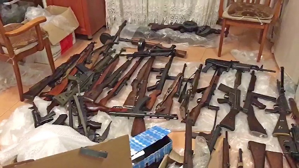 انحلال باند قاچاق سلاح در روسیه 