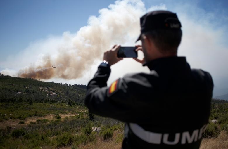 آتش سوزی جنگل‌ های پرتغال