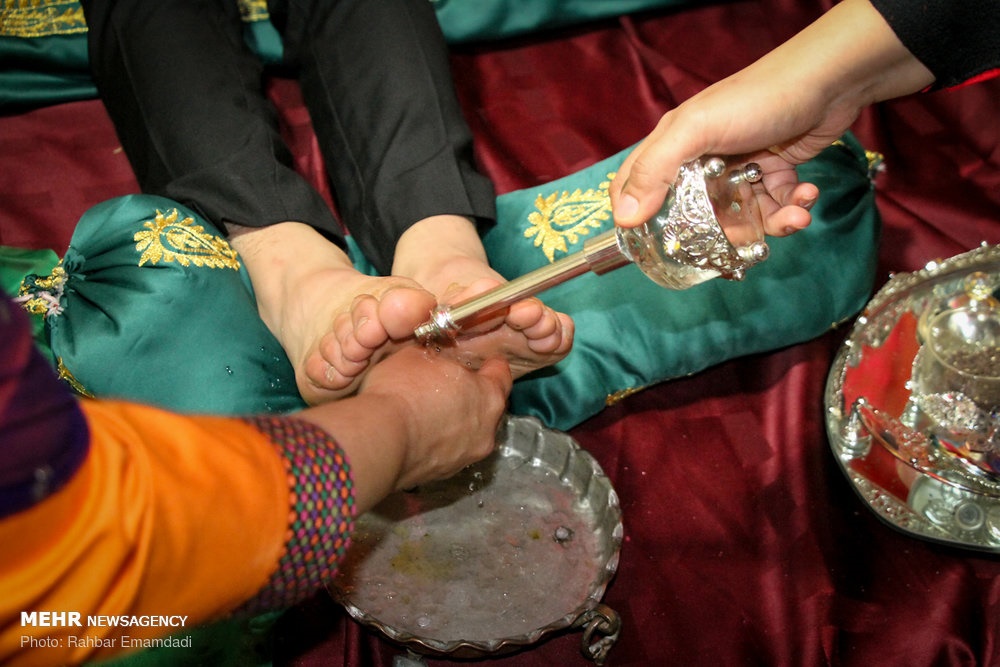 جشن سنتی عروس و دامادهای بندری