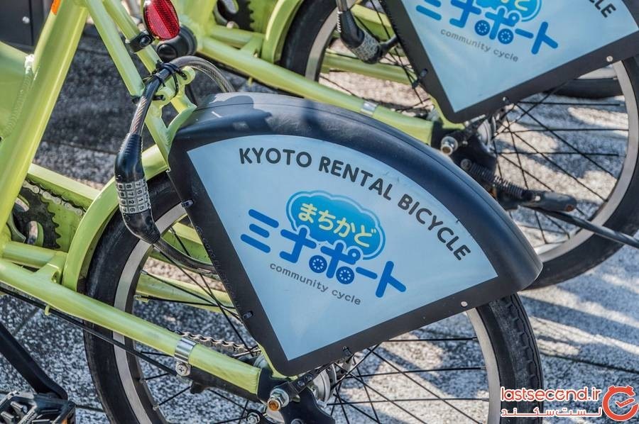 کیوتوی ژاپن، بهشت دوچرخه سواران