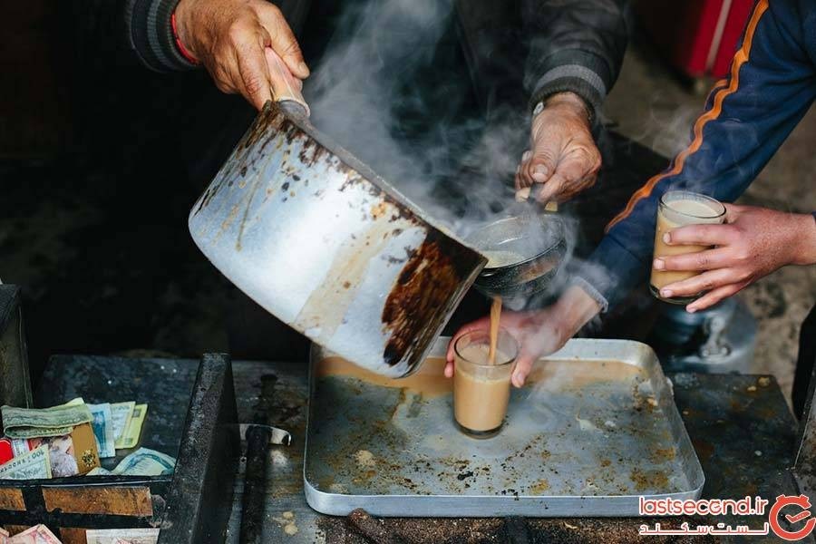 روش تهیه و سرو چای ماسالا در هند