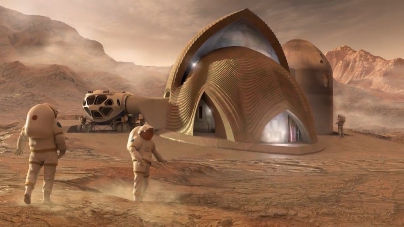 برگزاری مسابقه بهترین چاپ سه‌بعدی خانه‌های مریخ توسط ناسا