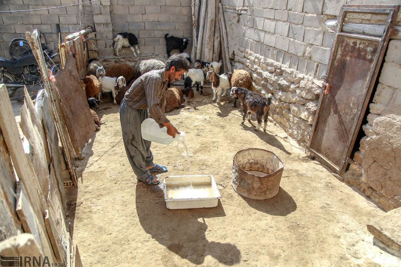 آبرسانی سیار به روستاهای دهگلان