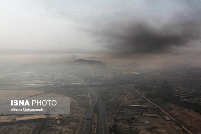 وضعیت شهرهای خوزستان و آلودگی