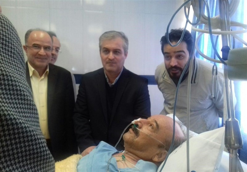 اسماعیل سلطانیان در بیمارستان 