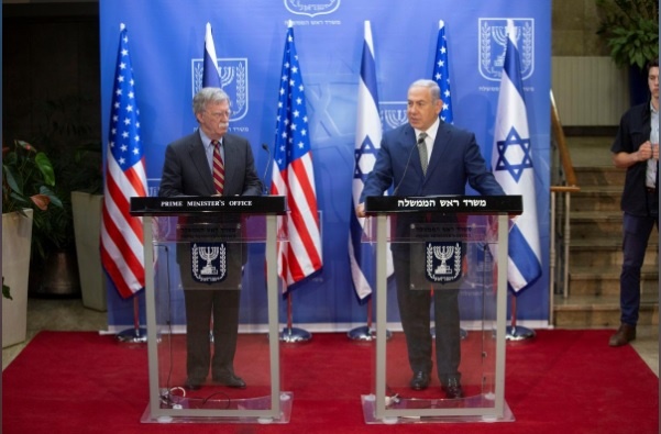 بولتون و نتانیاهو در کنفرانس خبری درباره ایران چه گفتند؟
