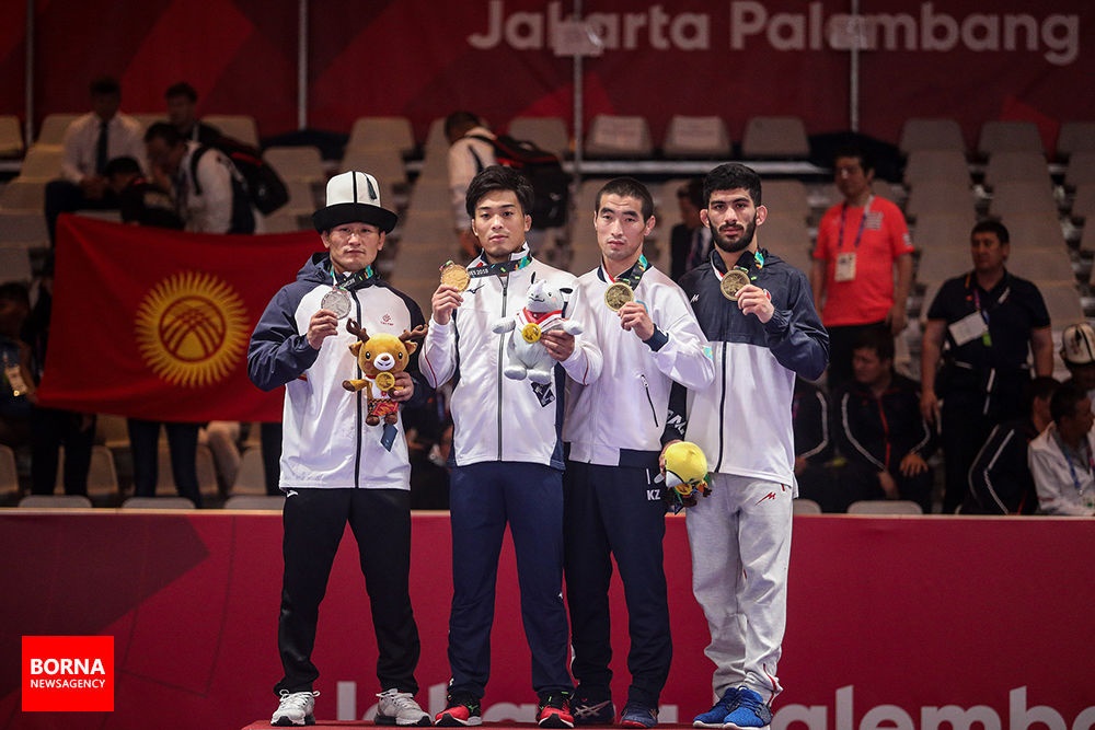کسب مدال برنز مهرداد مردانی در  رقابت‌های کشتی فرنگی بازی‌های آسیایی۲۰۱۸ جاکارتا