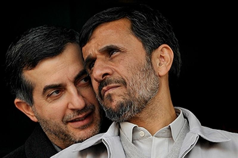 مشایی و احمدی نژاد