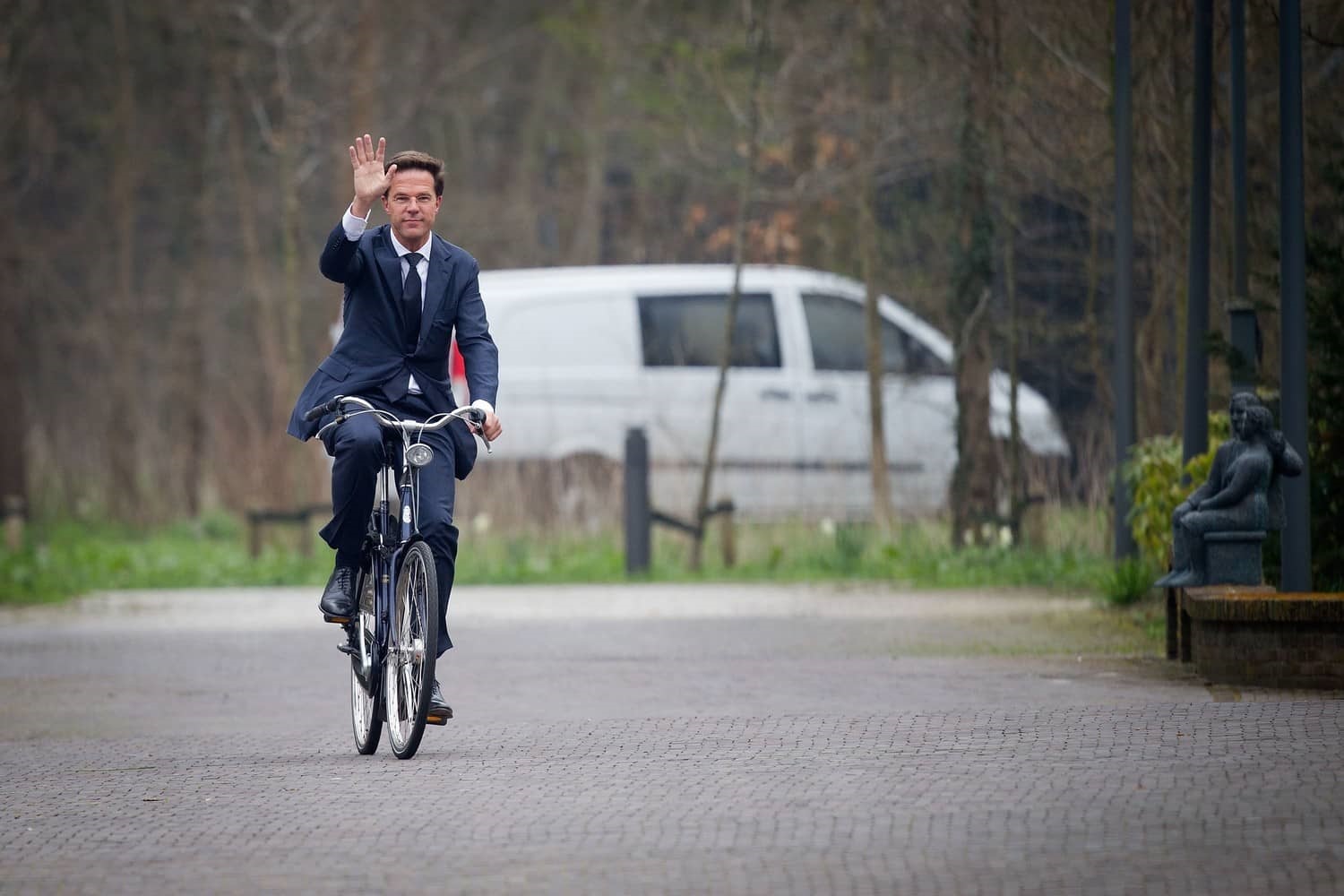 دوچرخه سواری نخست وزیر هلند