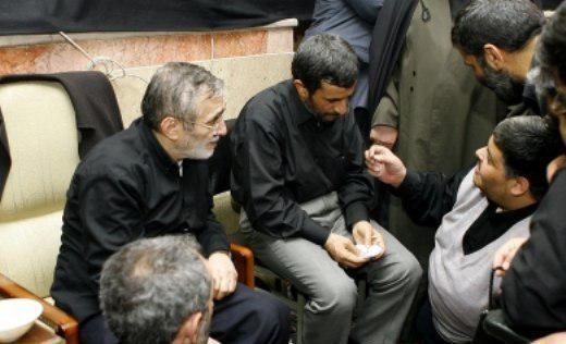احمدی نژاد و منصور ارضی
