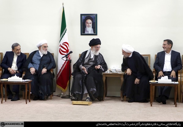 دیدار دولت روحانی با رهبرانقلاب
