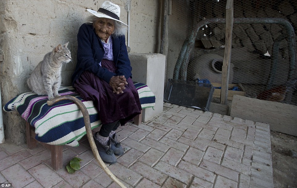 جولیا فلورس کلقه، پیرزن 118 ساله بولیویایی 