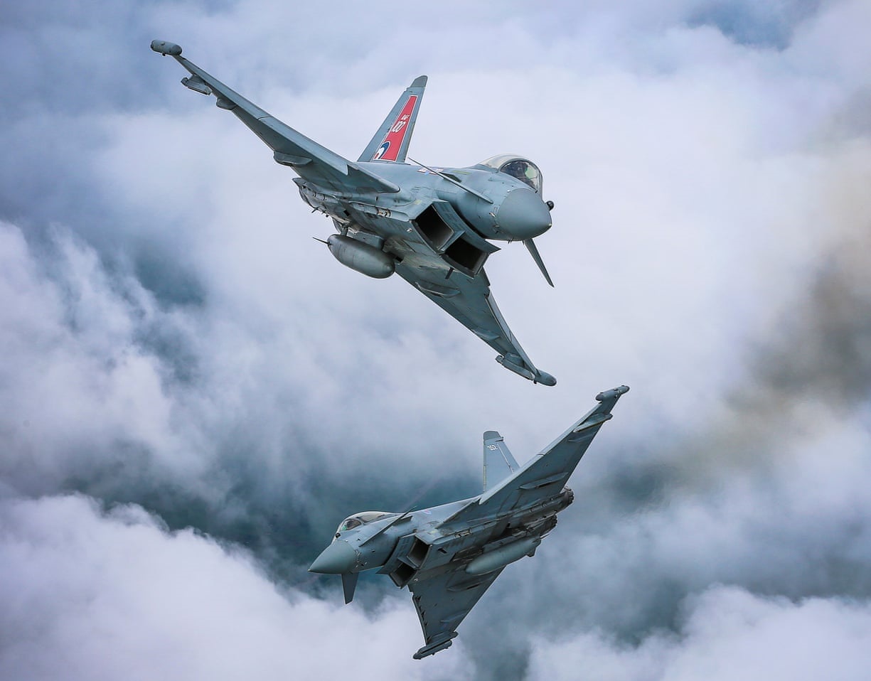عکس برگزیده مسابقه عکاسی نیروی هوایی انگلیس