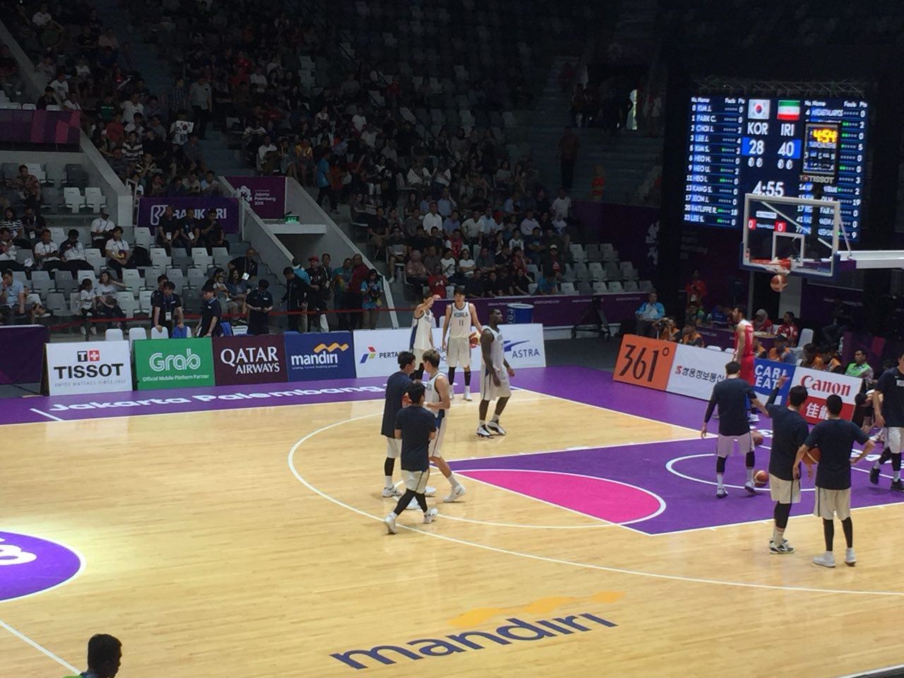 تیم ملی بسکتبال کره جنوبی که رقیب ایران در بازی‌های آسیایی است از بازیکن آمریکایی استفاده می‌کند.