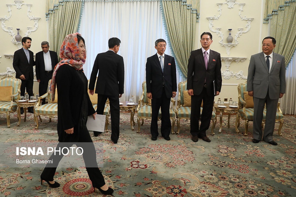 دیدار وزیر خارجه کره شمالی با رئیس‌جمهور 