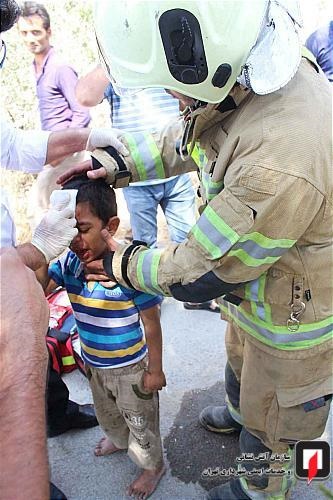 واژگونی وانت بار در جاده ورامین