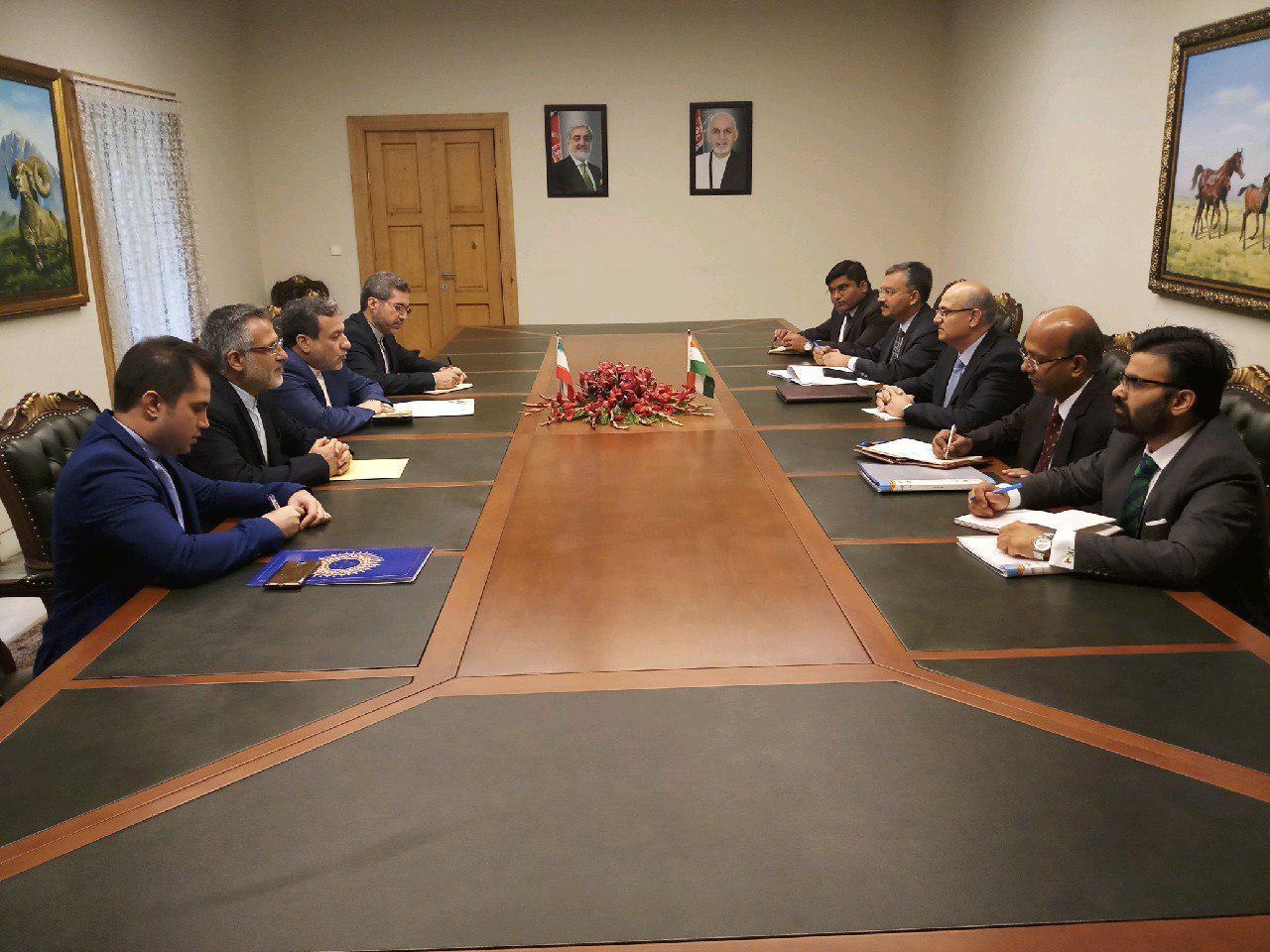نشست سه جانبه ایران افغانستان و هند در کابل
