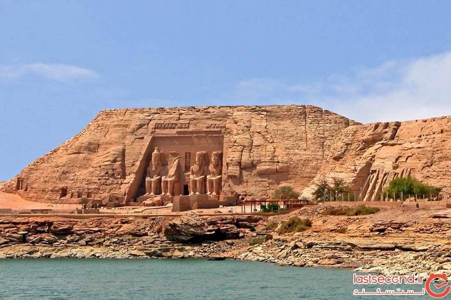معابد ابوسمبل مصر در کنار رود نیل