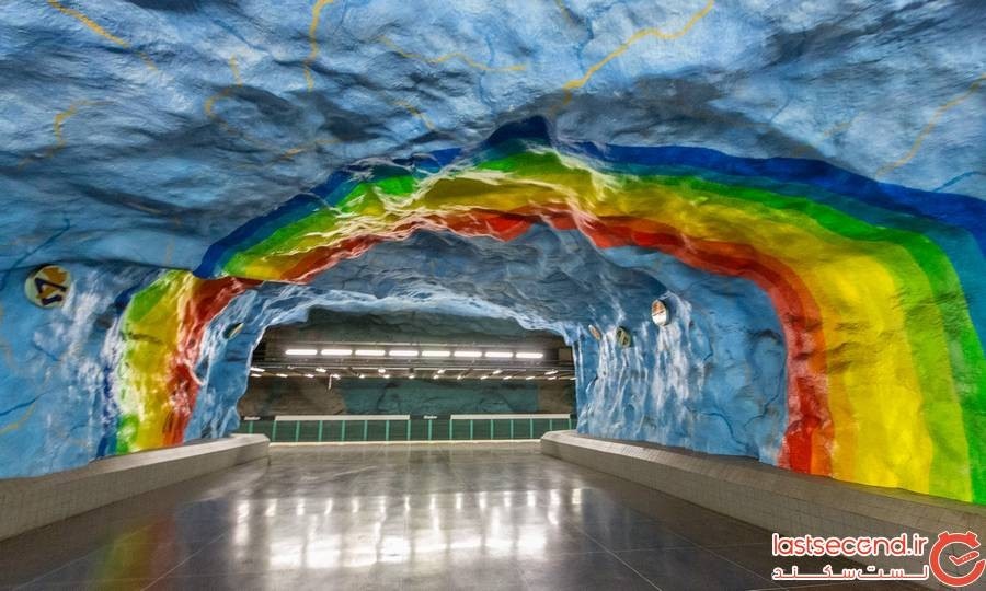 ایستگاه های متروی المپیک در استکهلم