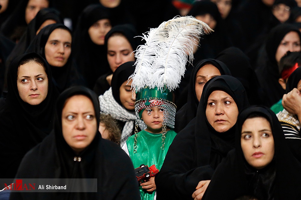 مراسم شیرخوارگان حسینی در مصلای تهران