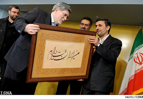 علی اکبر جوانفکر و محمود احمدی نژاد