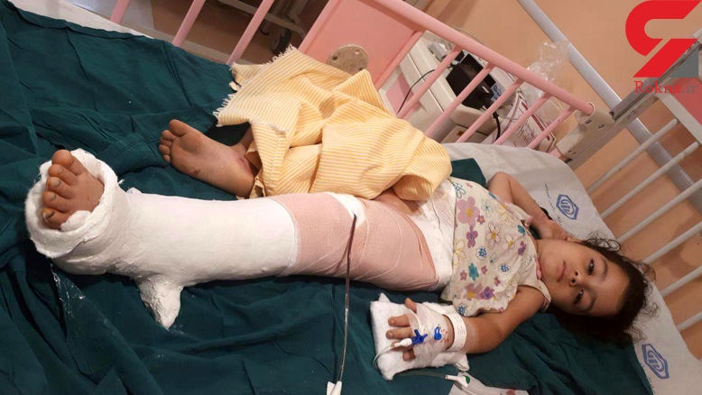 سقوط کودک از طبقه سوم در قائم‌شهر