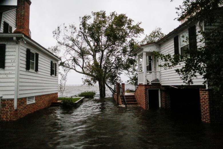 خسارات توفان فلورانس در آمریکا
