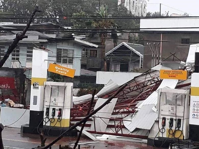 طوفان مانگکوت در فیلیپین