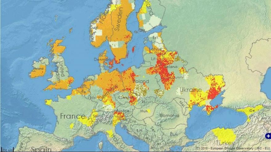 خشکسالی در اروپا	
